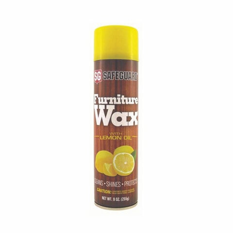 Safeguard Furniture Wax With Lemon Oil 255g