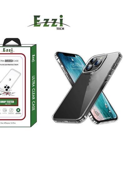 Ezzitech Iphone 14 Pro Clear Case
