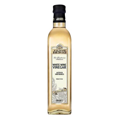 Filippo Berio White Wine Vinegar 500ml