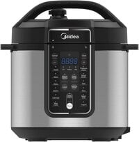 Midea 6L 13-in-1 Multifunctional Electric Pressure Cooker, 13 Smart Cooking Programs With LED Display &amp; Pressure Indicator, Aluminum Inner Pot, Auto Keep Warm, The Family Meal Solution, MYCS6037WP