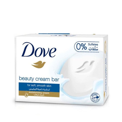 Dove Moisturising Soap Bar Nourishing Formula For All Skin Types Original With &frac14; Moisturising Cream 160g