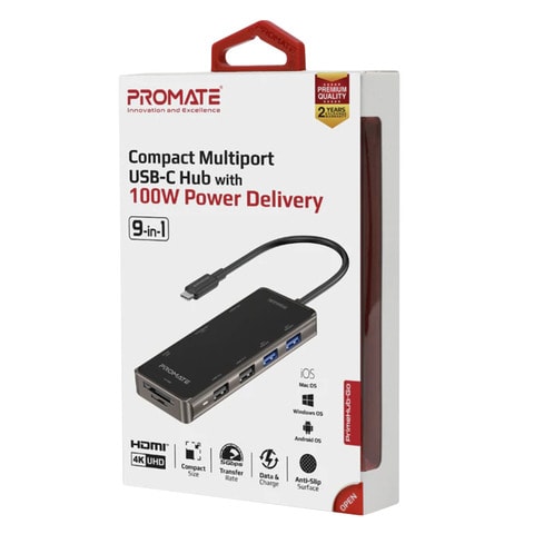 Hub USB GENERIQUE Hub USB Multiprise TYPE-C vers HDMI Hub Station