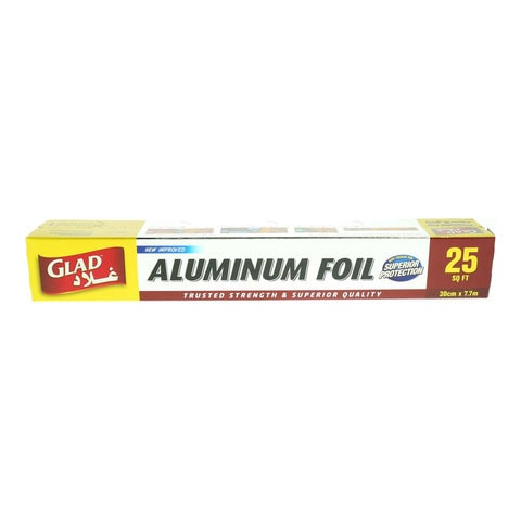 Glad Aluminum Foil 25 Sq.Ft