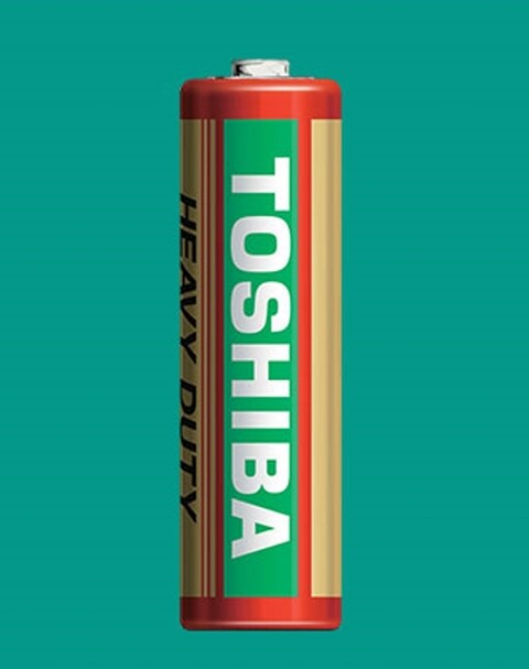 Toshiba Heavy Duty AA 4 Batteries