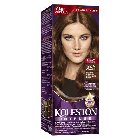 Wella Koleston Hair Colour Cream 305.4 Chestnut 100ml