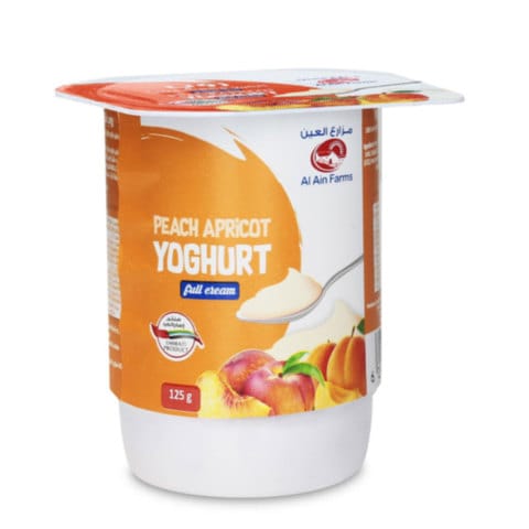 Al Ain Peach Apricot Yoghurt 125g