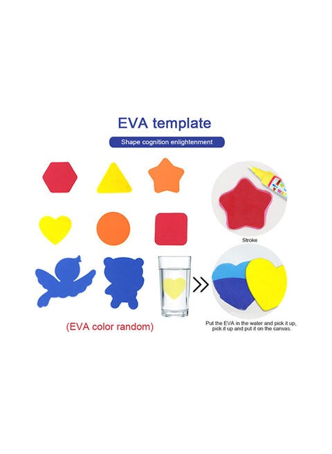 Generic Magic Water Drawing Mat Multicolour