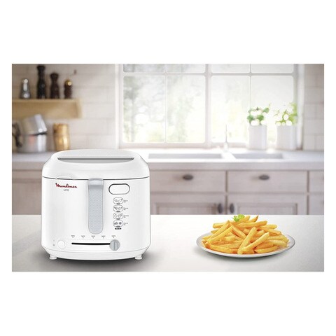 Moulinex 203127 Deep Fryer 1470 Watt White 1.8L