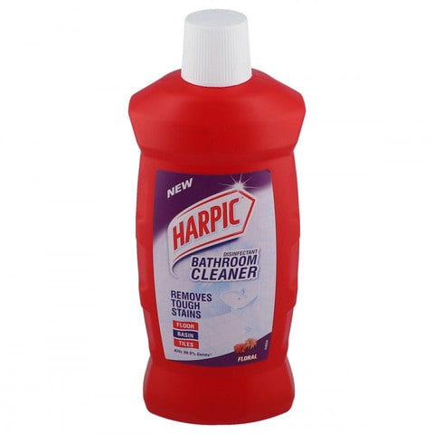 New Harpic Disinfectant Bathroom Cleaner Floral 1 lt