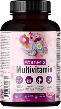 Laperva Women&rsquo;S Multivitamin For Immune Support, Increase Energy Level, Mental Alertness, Supports Healthy Hair, Skin, And Nails, Helps With Red Blood Cell Formation 90 Tablets