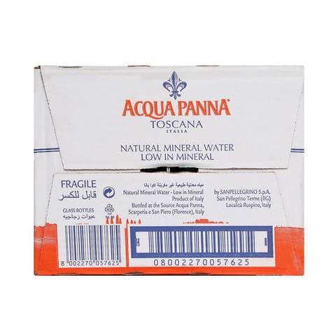 Acqua Panna Natural Mineral Water 250ml&times;24