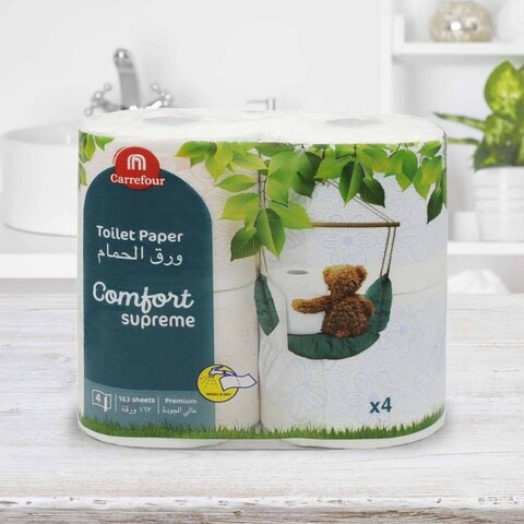 Carrefour Supreme Toilet Paper Carrefour Supreme Comfort Ply