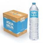 اشتري اكوا دلتا زجاجات مياه طبيعية للشرب -  1.5 لتر - 12 زجاجة في مصر