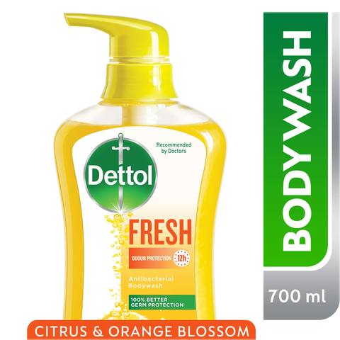Dettol Fresh Antibacterial Body Wash 700ml