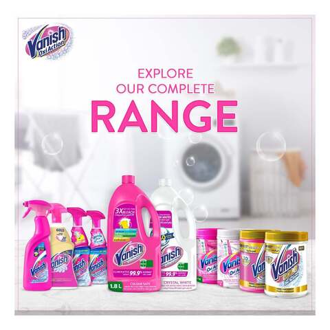 Buy Vanish Pink Liquid Stain Remover Pink 1L Online - Shop