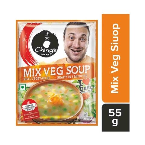 Chings Secret Mix Vegetable Soup 55g