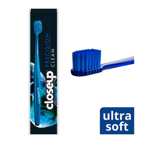 Closeup Precision Clean Toothbrush Perfect For Teeth Whitening And Cleaning Ultra Soft 3X More