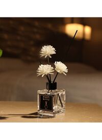 Mei Homecenter Rose Oil Aromatherapy Diffuser Stick And Glass Bottle For Room Fragrance And Home D&eacute;cor