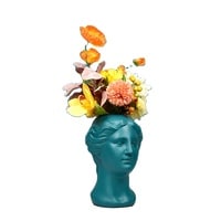 ZK Decoration Venus Flower Creative, Home Furnishing Head Portrait, Decoration Ornaments, Porcelain Handicraft Vase.