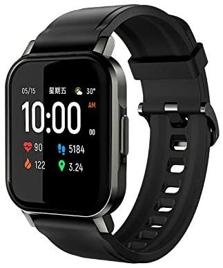 Haylou LS02 Global Version Smart Watch,Heart Rate Tracker IP68 Waterproof 12 Sport Modes Sleep Management Smart Band ,Fashion Women Men Watch