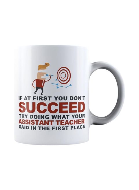 muGGyz Frozen Kristoff And Sven Rush Character Printed Ceramic Coffee Mug Brown/White