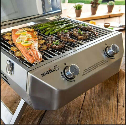 Table top stainless steel gas grill sale