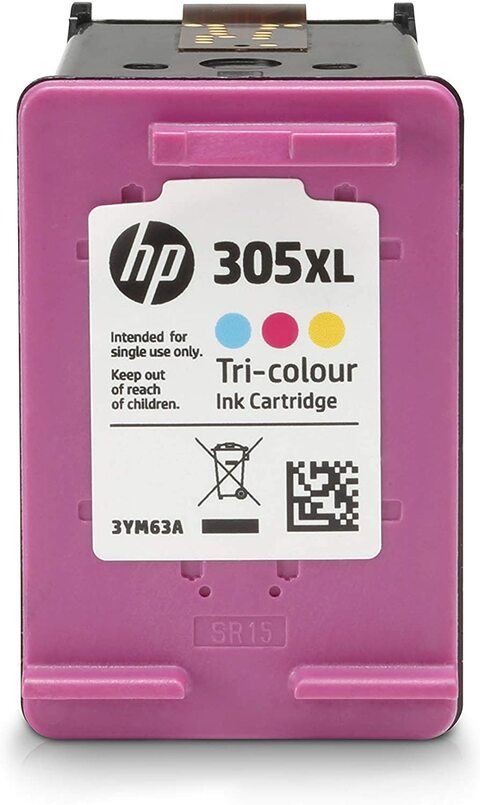 Buy HP 305Xl High Yield Tri-Color Original Ink Cartridge, 3Ym63Ae