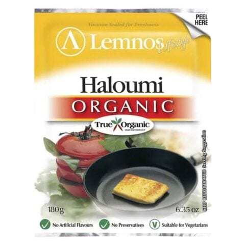 Lemnos Organic Haloumi Cheese 180g