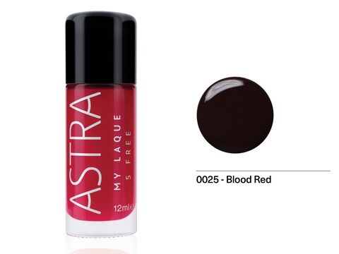 Buy Astra - My Laque 5 Free Nail Polish 25 - Blood Red in UAE