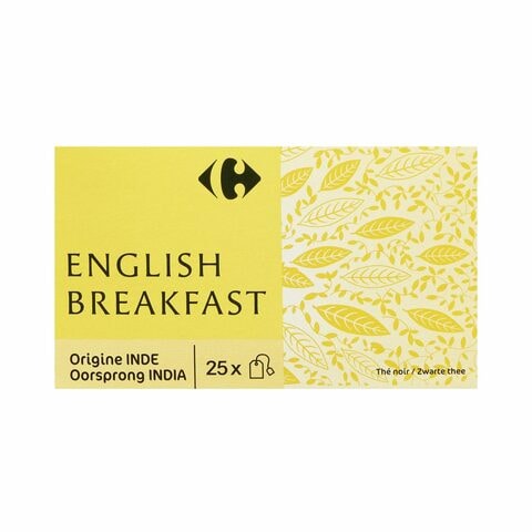 Carrefour English Breakfast Black Tea 2g x25