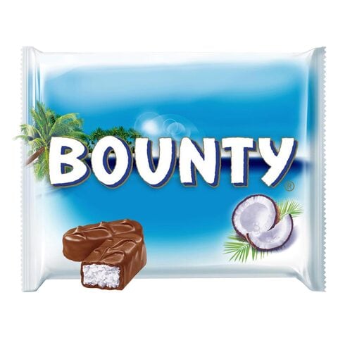 Bounty Milk Chocolate Bars Multipack 57g x 5