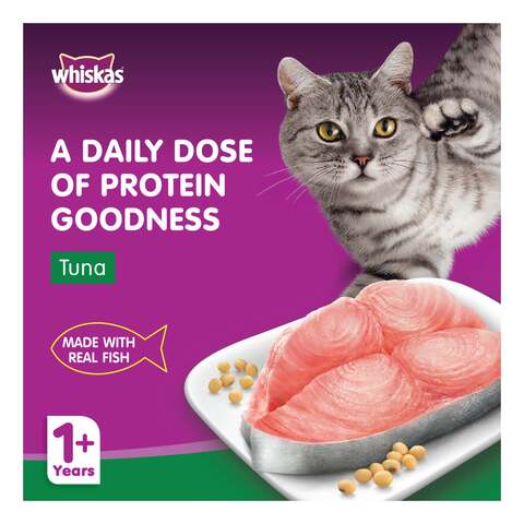 Whiskas Wet Cat Food Tuna 80g Pack of 4