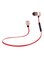 Generic Metal Magnetic Bluetooth Sports Earbuds Red