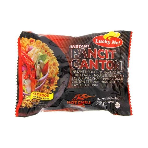 Lucky Me Pancit Canton With Extra Hot Chili Flavor 60g