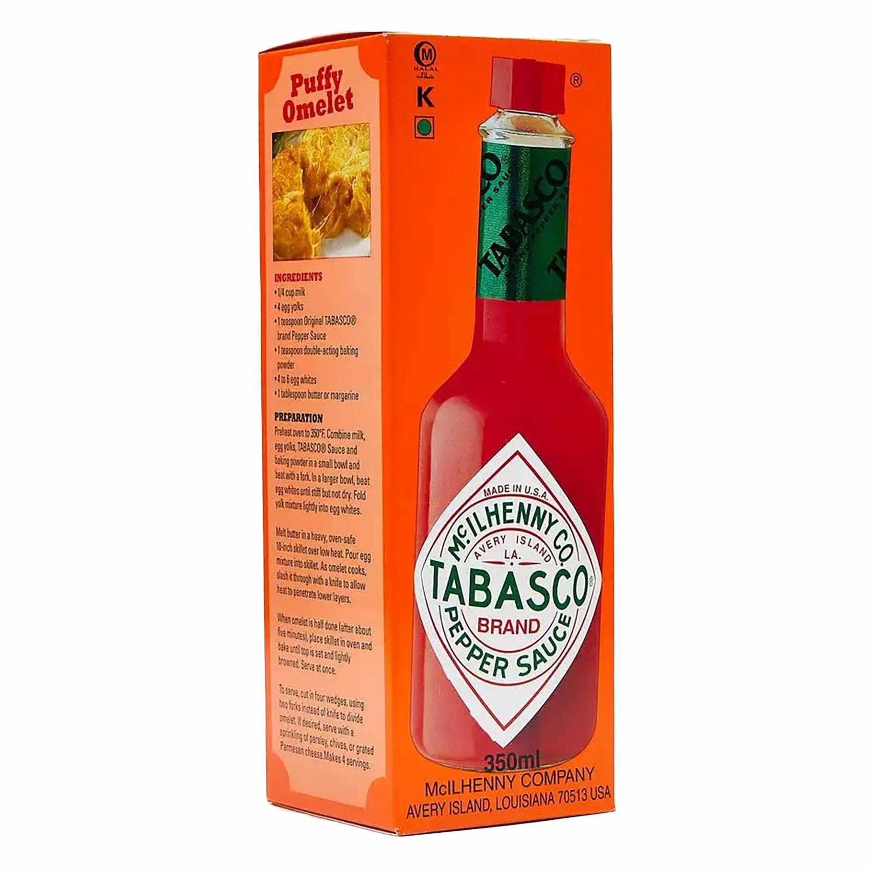 Buy Tabasco Pepper Sauce 350ml Online Shop Food Cupboard on Carrefour UAE