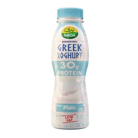 Buy Nada Drinking greek Yoghurt Plain Low Fat 330ml in Saudi Arabia