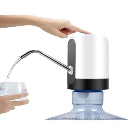 Rechargable Wireless Auto Electric Water Dispenser- White