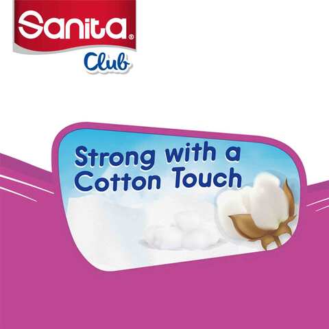 Sanita Club Toilet Paper Extra Soft (8+2) Roll 2 Ply 200 Sheets
