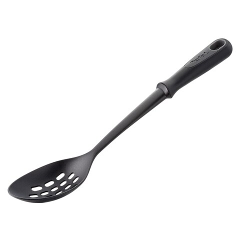 Tefal Comfort Slotted Spoon Black
