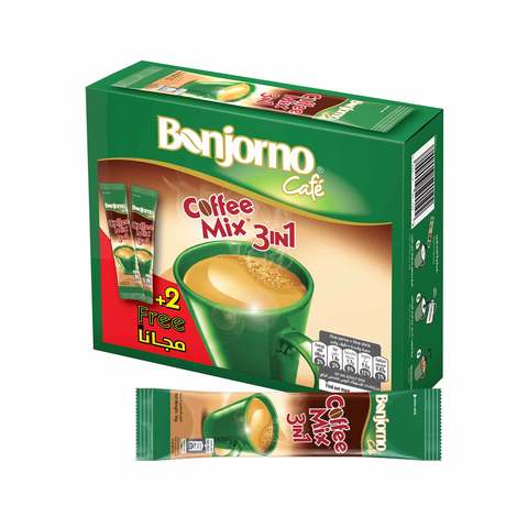 Nestle Bonjorno 3-In-1 Coffee Mix 16g Pack of 12
