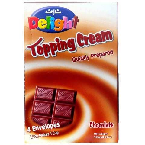 Noon Delight Topping Cream And Chocolate 144 Gram
