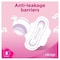 Always Cotton Soft Ultra Thin Large Sanitary Pads With Wings White 16 count