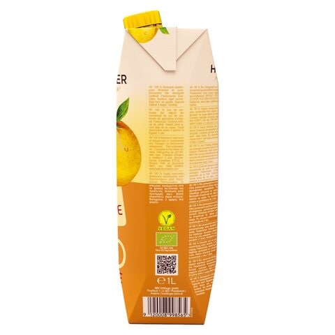 Hollinger Organic Orange Juice 1L