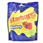 Buy Starburst Very Berry Fruit Chews Candy 165g in Kuwait