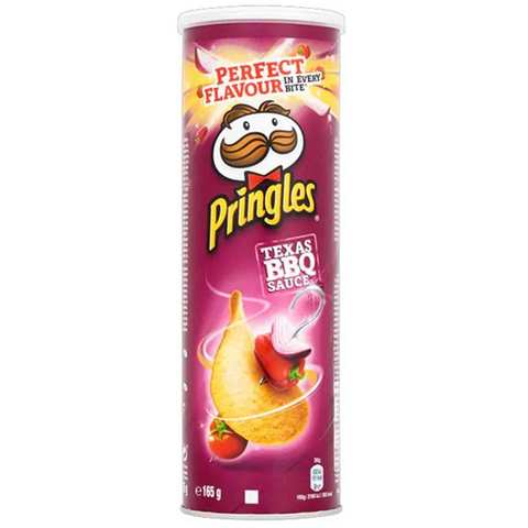 Buy Pringles Chips Potato Texas Barbecue Sauces Flavor 165 Gram Online ...