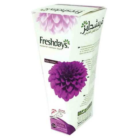 Freshdays Pantyliners String 24 Pads