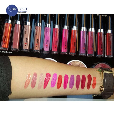 Komask 16Hours Waterproof Matte Liquid Lips 4D Professional, M08-MANDARINE