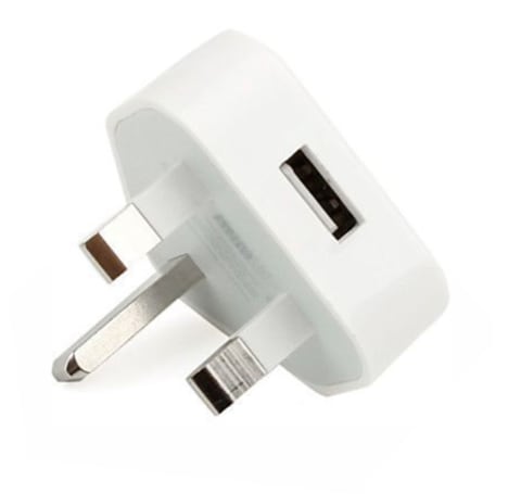 Apple 3-Pin Charger For ipad/ iPhone White