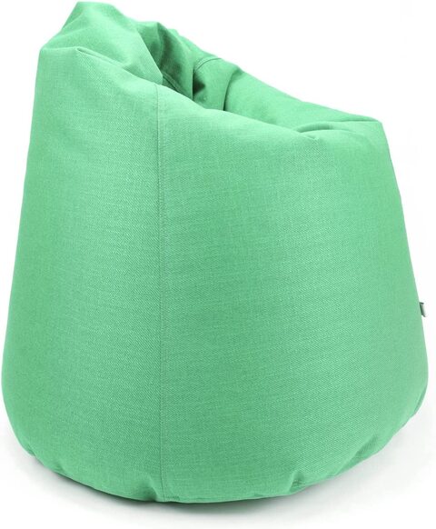 Luxe Decora Fabric Bean Bag Cover Only (M, Teal)