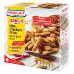 Buy Americana Zingz Chicken Fries Hot  Crunchy 400g in UAE